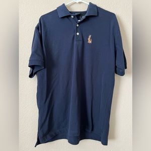 Scooby Doo Warner Bros Brothers Polo Navy Men's Adult Medium